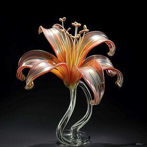 glas sculptuur van Gelissen Artworks