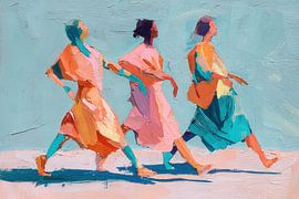 Dansende Vrouwen van De Mooiste Kunst