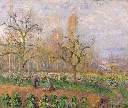 Camille Pissarro,Verger à Pontoise