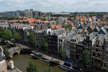 Amsterdam City Landscape van Minke Wagenaar
