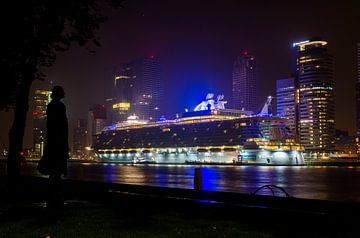 Oasis of the Seas in Rotterdam by Maurice Verschuur
