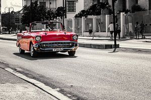 Voitures anciennes à La Havane, Cuba