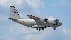 Rumänische Luftstreitkräfte: Alenia C-27J Spartan.
