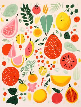 Fruit Print van Gypsy Galleria