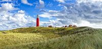 Panorama Vuurtoren van Texel / Panoramic Texel Lighthouse van Justin Sinner Photography ( Fotograaf op Texel) thumbnail