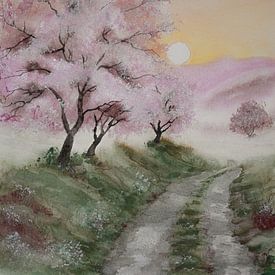 Aquarell Nr. 308 von Tania Perneel