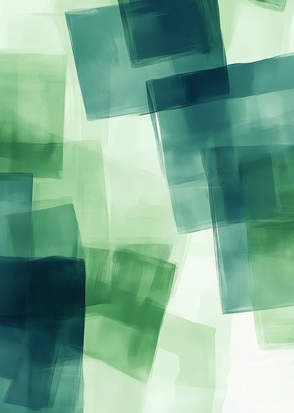 Grüne Quadrate von Andreas Magnusson