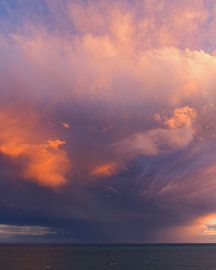 Sunset over the Mediterranean Sea, Spain