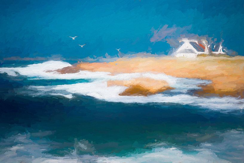 Franse Atlantische kust - Zuid-Bretagne van Andreas Wemmje