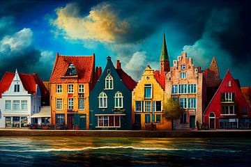 Farbenfrohe Immobilien mit karibischem Flair von Maarten Knops