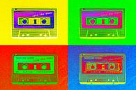 Musik Kassette MC PopArt von Frank Kremer Miniaturansicht