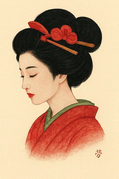 Dream of a Geisha by Moonheart Artworks