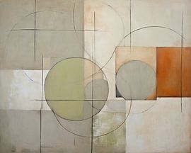 Stille Balance von Abstraktes Gemälde