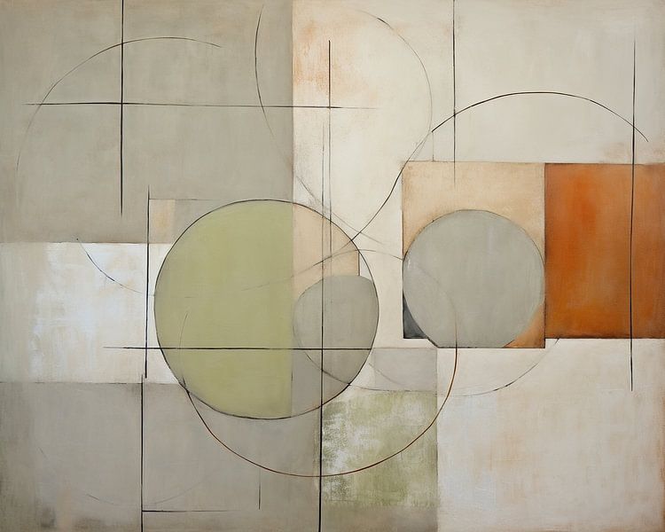 Silent balance by Abstract Painting