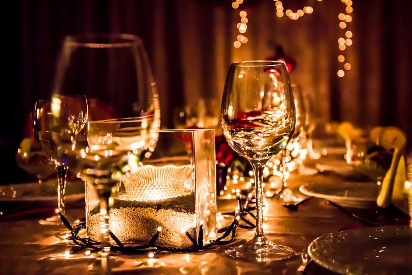 Christmas table by Ramon Bovenlander