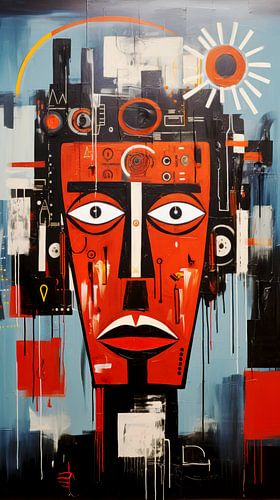 Abstract Kunstwerk 'RHYTHMIC'