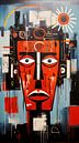Abstract Kunstwerk 'RHYTHMIC' van Preet Lambon thumbnail