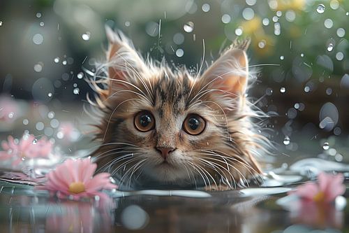 katten in en rondom huis