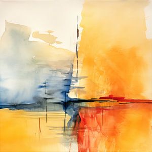 Colourful abstract painting 99941