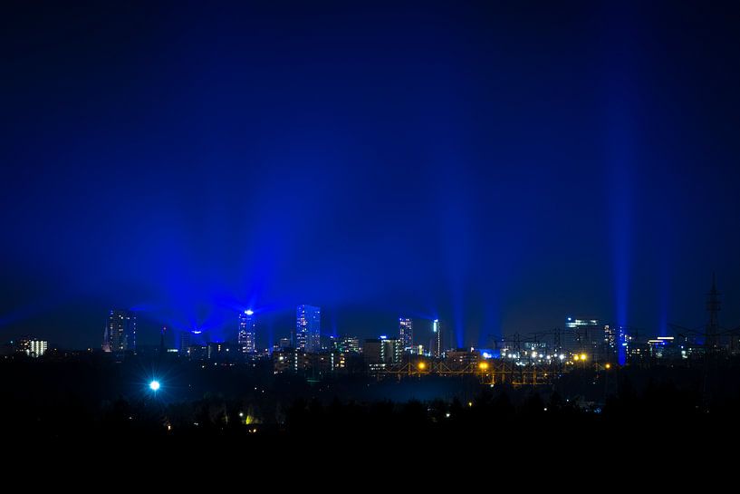 Skyline Eindhoven pendant Glow 2020 par Noud de Greef