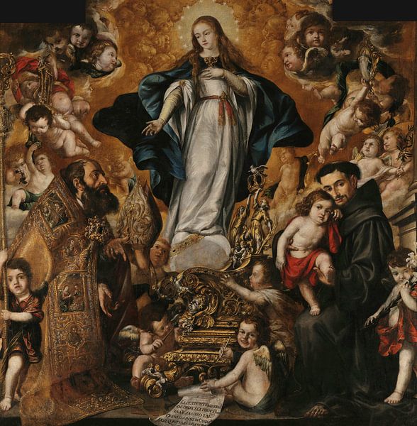 The Virgin of the Silversmiths, Juan de Valdés Leal by Masterful Masters