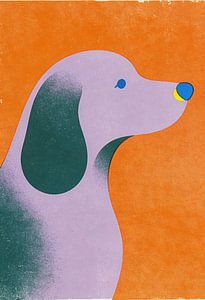 Hunde Portrait Abstrakt