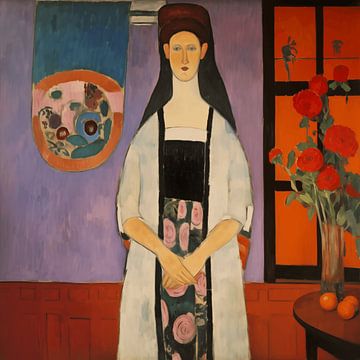 Klimt trifft Modigliani von Ton Kuijpers
