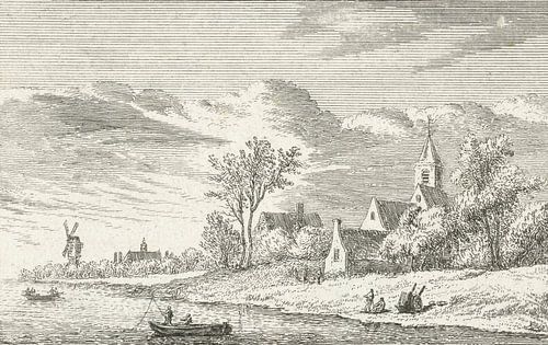 Abraham Rademaker, Gezicht op Capelle aan den IJssel, 1632