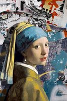 Girl with a Pearl Earring - the Colorful Industrial Edition