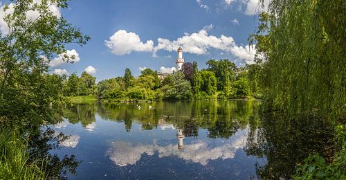 Weiher im Schloßpark von Bad Homburg vor der Höhe