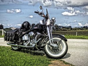 Harley Davidson Heritage Springer FLSTS Holland Sky von harley davidson