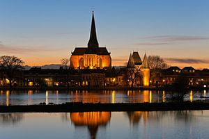 Oberkirche mit dem Koornmarkttor in Kampen