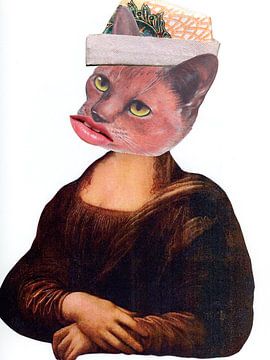 baiser du chat sur Ingrid Melsfort