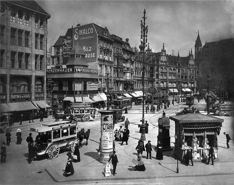 Berlin, Spittelmarkt, 1909 von Atelier Liesjes