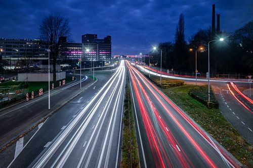 Bosse épaisse sur Mitchell van Eijk