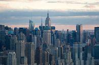 New York Skyline van Guido Akster thumbnail