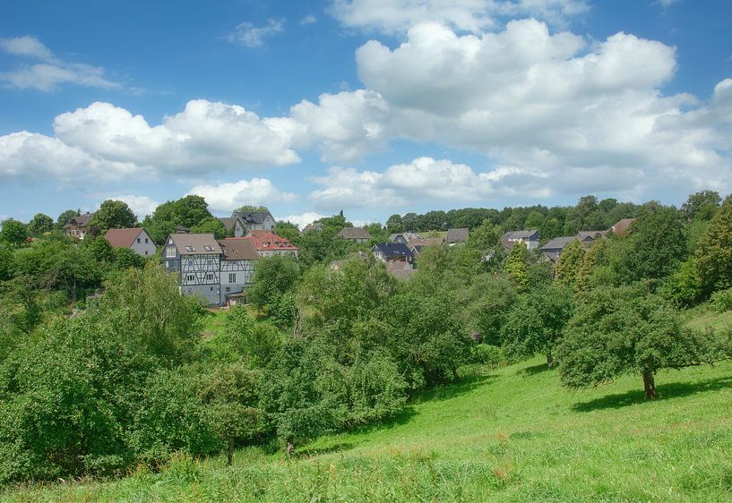 Idylle dans le Bergisches Land près de Reichshof par Peter Eckert