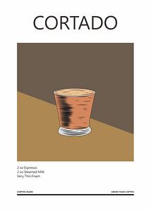café cortado