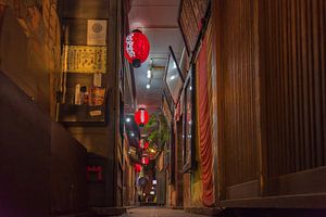 Ruelle japonaise typique à Osaka