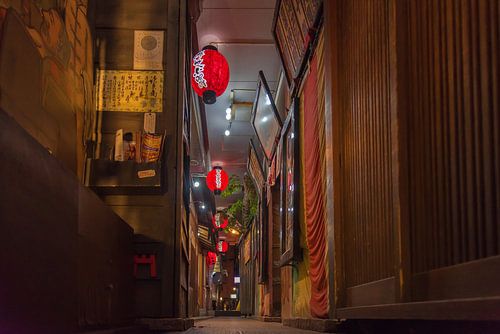 Ruelle japonaise typique à Osaka