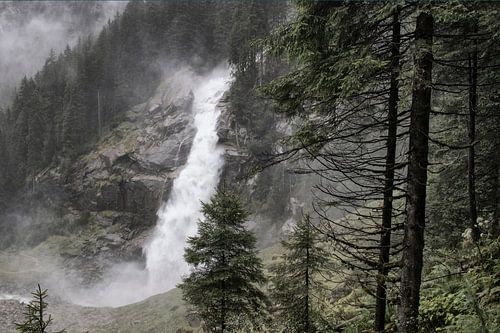 Krimmler Wasserfall im Salzburgerland, Österreich