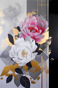Bouquet abstrait sur Steffen Gierok