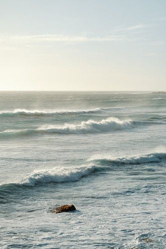 Vagues à Misty Cliffs, Afrique du Sud