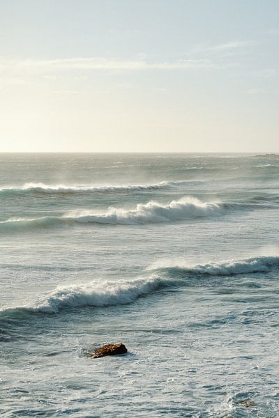 Vagues à Misty Cliffs, Afrique du Sud par Inge Bouw