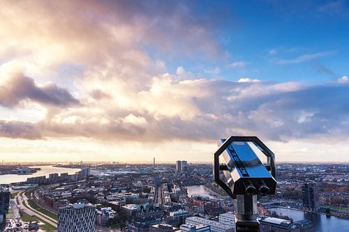 rotterdam from the euromast