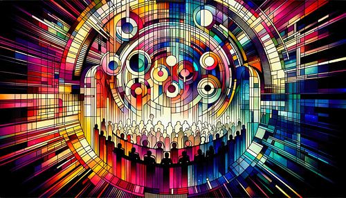 Paradiso Amsterdam: Een caleidoscoop van kleuren