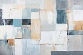 Abstract composition in soft tones by Poster Art Shop