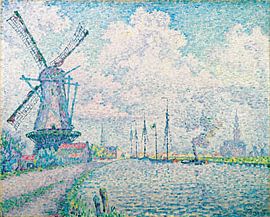 Kanal von Overschie, Paul Signac