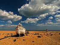 Dungeness beach, Romney Marsh in southern England