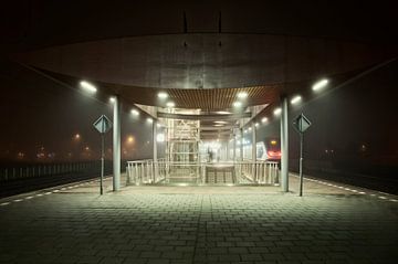 Abandoned Station in Brooklyn (Breukelen) van Maurice Moeliker